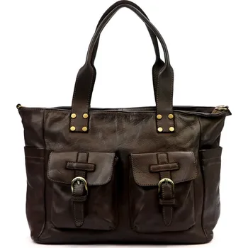 Kabelka VS Dámská kožená kabelka Sofie hnědá