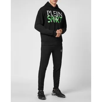 Pánská mikina Plein Sport Mikina 8239 Černá Regular Fit XL