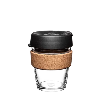 Termohrnek KeepCup Brew Cork BLACK - 340 ml
