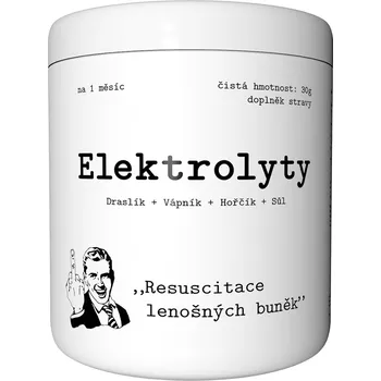 Nasypanej Elektrolyty v prášku Balení na: 1 měsíc
