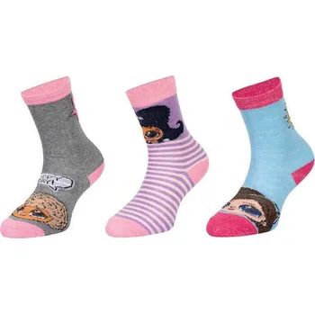3PACK dětské ponožky LOL vícebarevné (38766/grey) 23/26 Možnost vrácení zboží ZDARMA do 120 dnů!