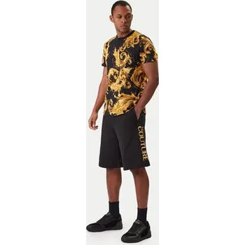 Pánské kraťasy Versace Jeans Couture Sportovní kraťasy 80GADT00 CF01T Černá Regular Fit L