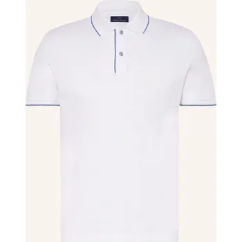 Pánská košile Paul & Shark Pánská Polokošile Z Piké, bílá, M