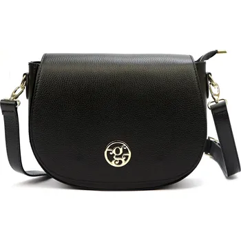Kabelka Kožená crossbody kabelka Gregorio 1706-2 černá