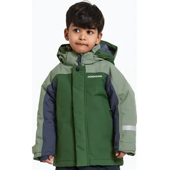Dětská bunda Didriksons Neptun pine green
