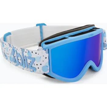 Lyžování Dětské lyžařské brýle Bliz Pixie Jr matte blue/brown/blue multi