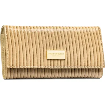 Peněženka Dámská koženkovo/kožená peněženka béžová - Peterson Merilee béžová
