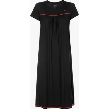 Dámská noční košile TREAT WEAR DÁMSKÁ NOČNÍ KOŠILE - FRESH: Černá M