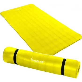 podložka na cvičení Podložka na cvičení a gymnastiku, NBR pěna 190x100x1,5 cm, žlutá