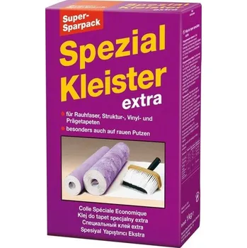Zahradní dekorace Baufan Extra Special Adhesive Super Saver Pack 1kg | Tapetovací lepidlo vyztužené syntetickou