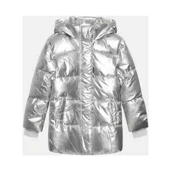 Gap Zimní bunda 786732-03 Stříbrná Regular Fit S