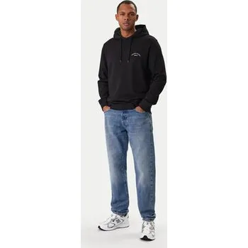 Pánská mikina Jack & Jones Mikina College Logo 12288362 Černá Regular Fit M