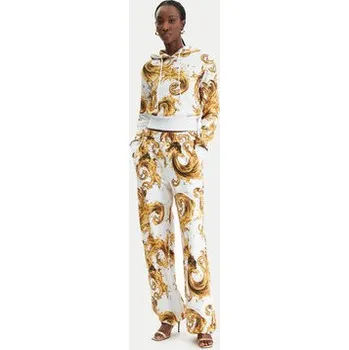 Dámská mikina Versace Jeans Couture Mikina 80HAI313 FS196 Bílá Regular Fit XS