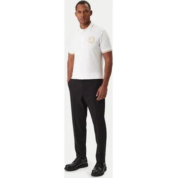 Pánská košile Versace Jeans Couture Polokošile 80GAGT03 CJ01T Bílá Regular Fit XXL