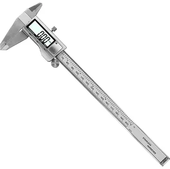 Digitální posuvné měřidlo z nerezové oceli 200 mm / 8" – LCD, 0,01 mm