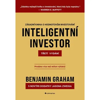 Kniha Inteligentní investor: Zásadní kniha o hodnotovém investování - Benjamin Graham (2015, 3. vydání) [E-kniha]
