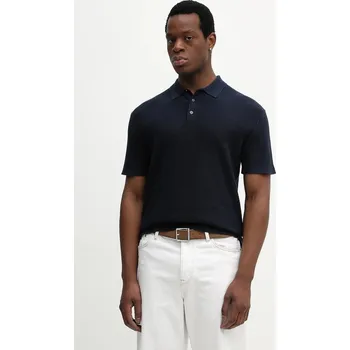 Pánské tričko Polo tričko Michael Kors CR660J3FE5 námořnická modř 59X, vel. M