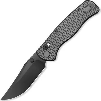 kapesní nůž GEO Knife Sharp Shadow Black DLC M390 Blade Black DLC Ti