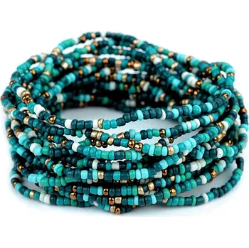 Náramek Pružné náramky z rokajlu sada 12 ks