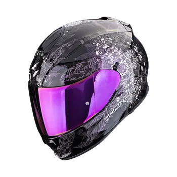 Motodoplněk Integrální helma Scorpion Exo-491 Dream černý chameleon 2XS