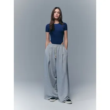 Dámská móda Tepláky - M - House - světle šedá - 741JL-09M