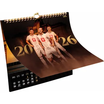 Kalendář JAKO Nástěnný kalendář FCHK 2026 černá