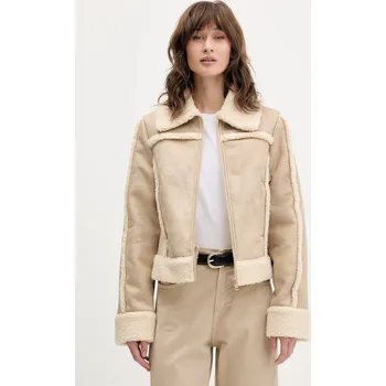 Pánská bunda Bunda Guess Jeans W5BL13.W1862 béžová 08X, vel. XL