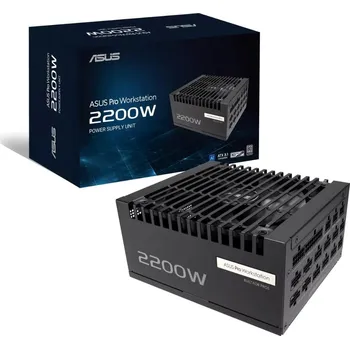 Počítačový zdroj ASUS zdroj Pro WS 2200W Platinum, 140mm, Plně modulární, 80 Plus Platinum, ATX 3.1 90YE00Z1-B0NA00