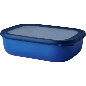 MEPAL Cirqula Vivid Blue 2 l - plastová kuchyňská mísa s poklicí