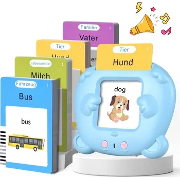 Diamantové malování Mluvící flash karty dětské hračky od 2 3 4 5 6 let vzdělávací hry pro autisty vzdělávací hračky pro