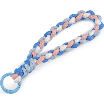 Splétaný přívěsek / klíčenka s karabinou