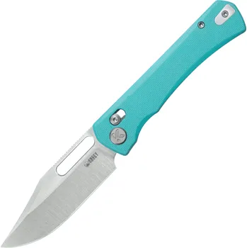kapesní nůž Kubey TBO Satin 14C28N ,Tiffany blue G10 KU396B