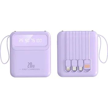 Powerbanka Mini Powerbanka 5000mAh – Fialová