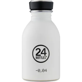 Sklenice 24Bottles, Láhev na vodu Urban Bottle Basic 250 ml bílá - Formadore