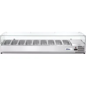 Lednice Chladicí zásobník GN 1/3, Arktic, 9x GN 1/3, 230V/180W, 2005x420x(H)456mm | 232996