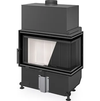 Krbová vložka Romotop HEAT R / L 4G S 70.44.33.24/26 krbová vložka s děleným sklem Varianta: Pravé provedení, šedý Igniton