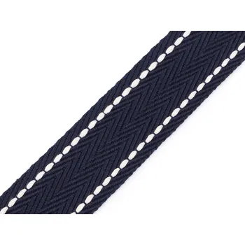 Popruh šíře 50 mm, střední, 2 modrá tmavá