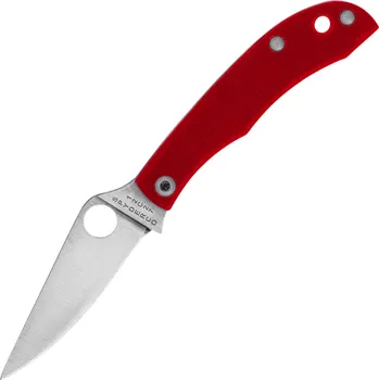 kapesní nůž Spyderco HONEYBEE RED G-10 PLAINEDGE