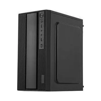 PC skříň BAZAR - EUROCASE skříň MC MF-300B, Micro Tower, 1xUSB-C, 2xUSB 3.0, 2x audio, bez zdroje - Poškozený obal (Komplet), MC MF-300B USB-C//BAZAR