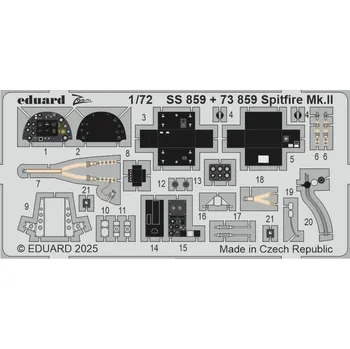 Plastikový model 1/72 Spitfire Mk.II (IBG)
