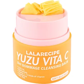 Pleťový krém LalaRecipe - Yuzu Vita C 3v1 Gommage Cleansing Balm - Čisticí balzám s vitamínem C - 50 ml