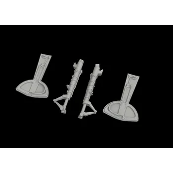 Plastikový model BRASSIN 1/48 Bf 109G undercarr. legs PRINT (EDU)