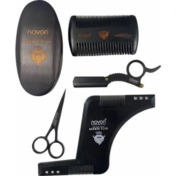 NOVON PROFESSIONAL Barber Club Bart Set