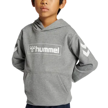 Pánská mikina Mikina s kapucí Hummel BOX HOODIE 213321-2800 Velikost 134