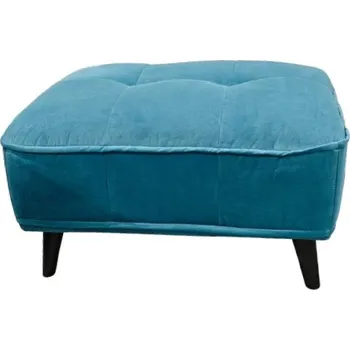 Pohovka Modrý taburet Mayers 80 x 43 x 60 100% polyester