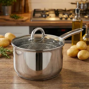 fritéza Fritéza FABIO s víkem a košem 4,5 l