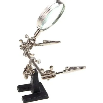 Příslušenství ke svářečce Trojramenný držák s lupou 60mm EXTOL CRAFT