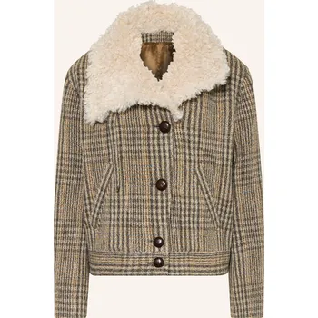 Marant Étoile Dámský Kabát Fadia, béžová / šedá, 40