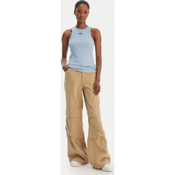 HUGO Top Easy 50508857 Světle modrá Slim Fit XS