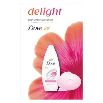 Kosmetická sada Dove SG Petal Soft 250ml+ Dove tableta 90g
